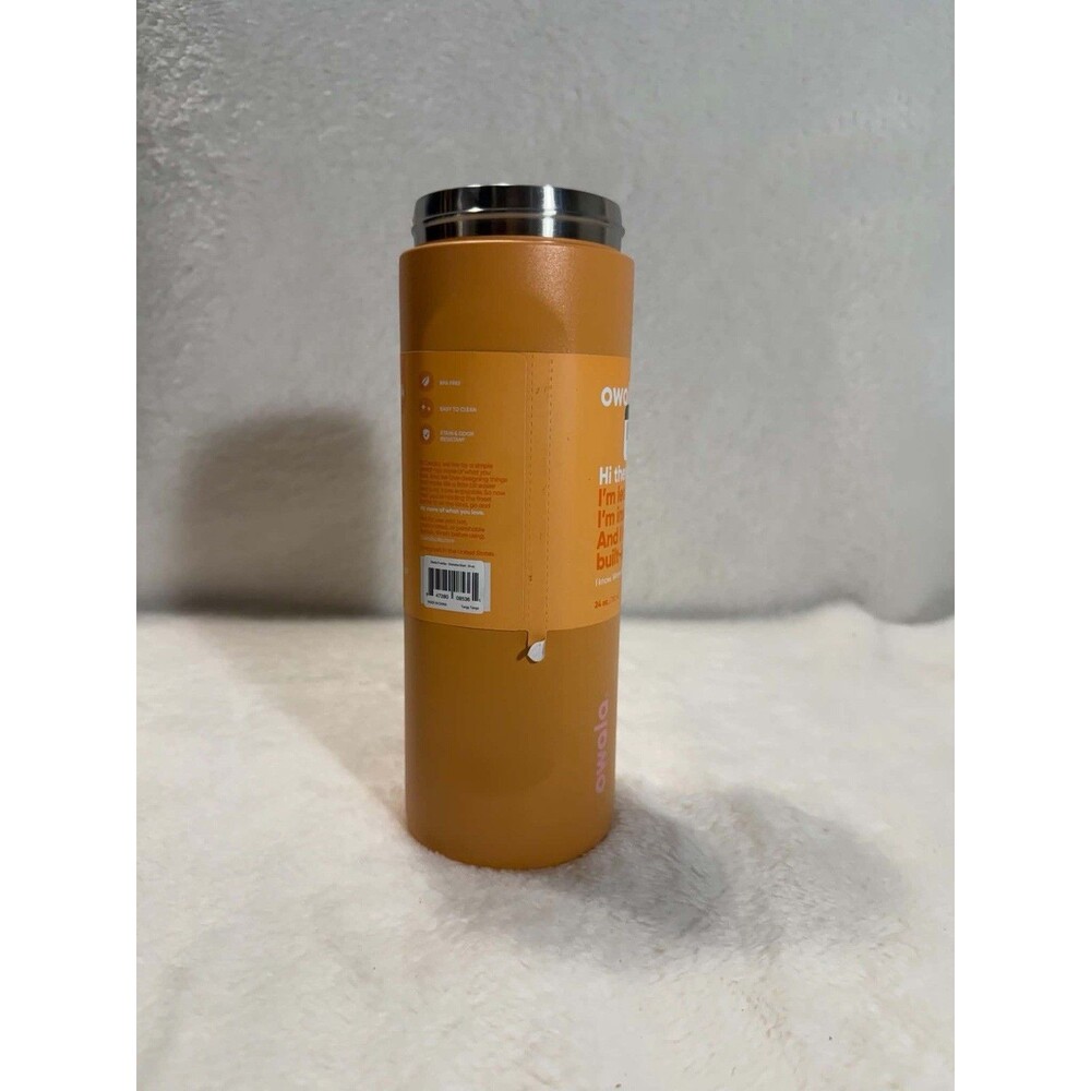 Owala 24oz SmoothSip Coffee Tumbler Tangy Tango Orange READ - Picture 3 of 7